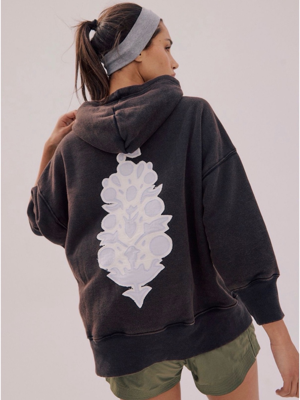 Free People Movement Sprint To The Finish Hoodie Size Medium NWOT